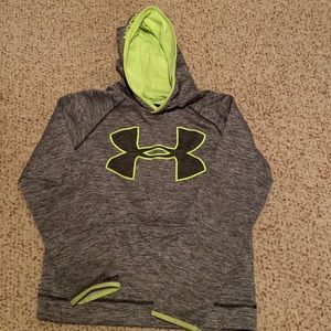 Under Armour boys hoodie good condition some wear sz YL